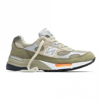 (PK공장)뉴발란스 x 더블탭스 992 메이드 인 USA 올리브 M992WT
