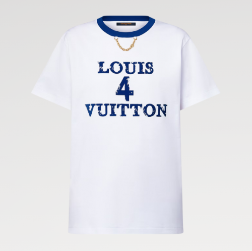 (V공장)루이비통 Louis 4 Vuitton 반팔 티셔츠 화이트