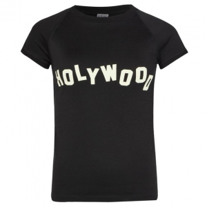 (V공장)로에베  HOLYWOOD 반팔 티셔츠 블랙