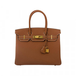 [주문접수] Hermès Birkin 30 Togo 여성 토트백 골드 골드하드웨어 H07330